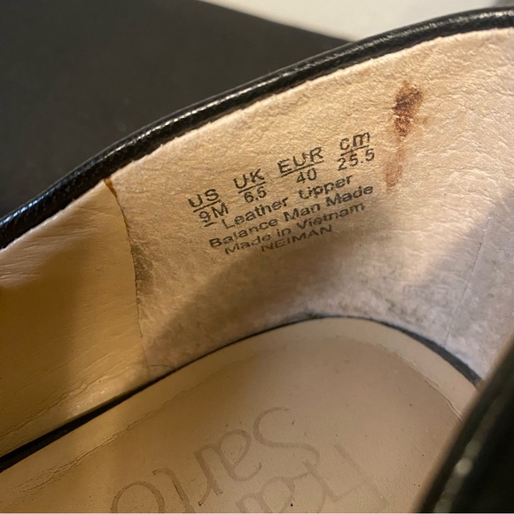 Franco Sarto Neiman D’Orsay Black Flats Size 9 - Picture 5 of 7
